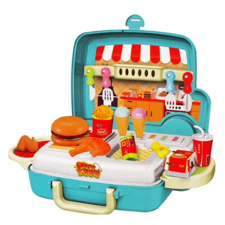 set bucatarie jucarie fast food [4]