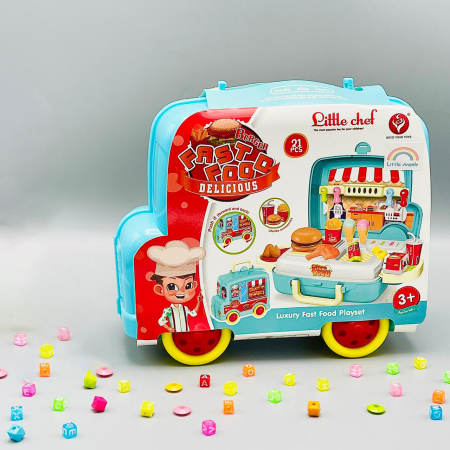 set bucatarie jucarie fast food [2]