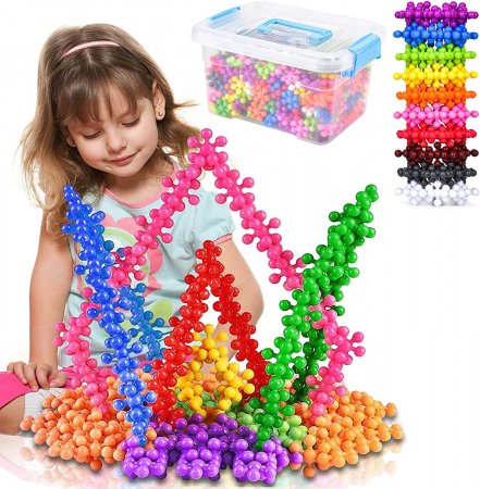 Set de constructie stelute STEM 400 piese diametru 2,6 cm [9]