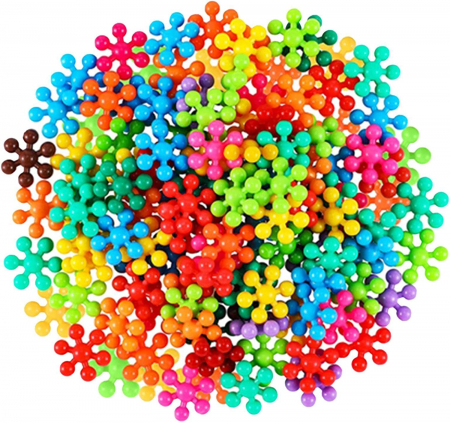 Set de constructie stelute STEM 400 piese diametru 2,6 cm [1]