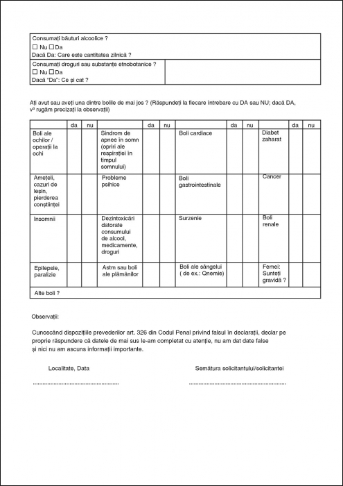 Chestionar stare de sanatate [2]