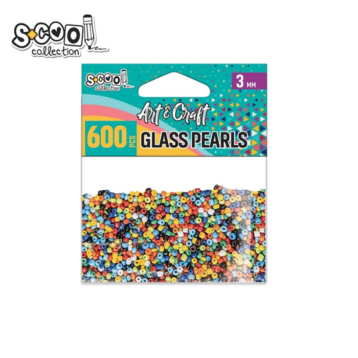 Accesorii craft, margele, 600 buc/set - S-COOL [1]