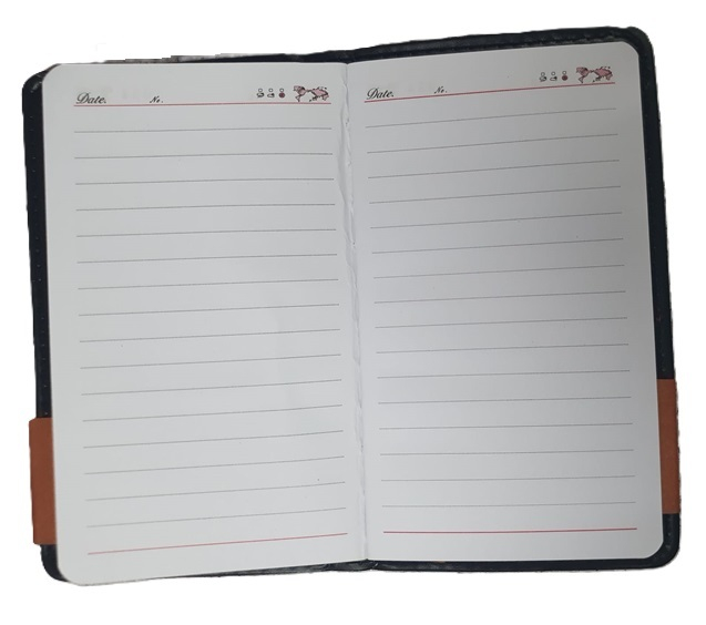 Agenda nedatata A6 60 k coperta maro [2]