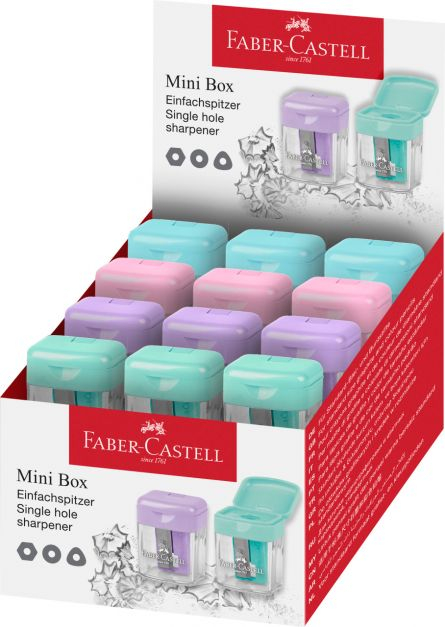 Ascutitoare Faber container simpla pastel FC182801 [2]