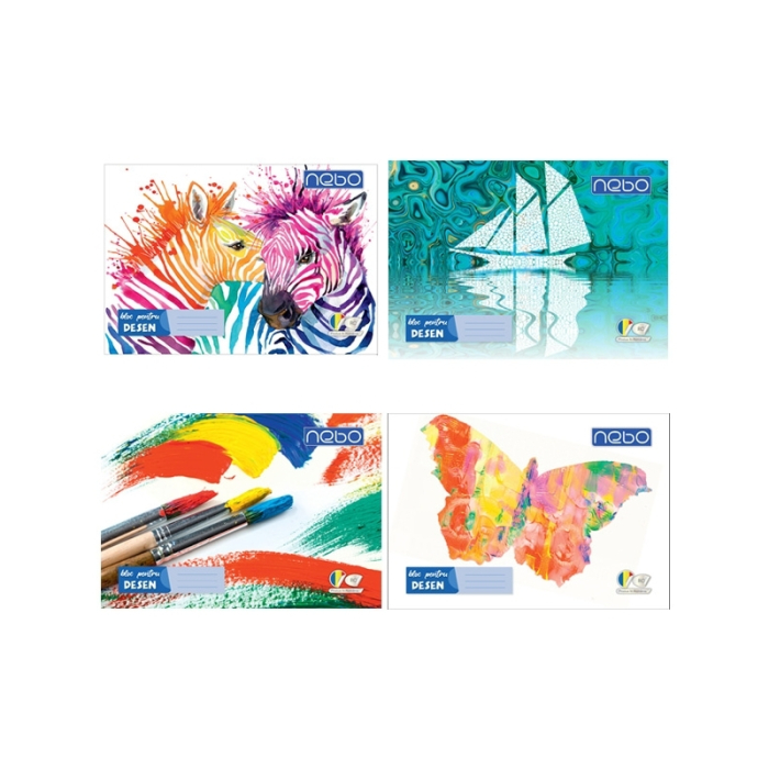 Bloc Desen A4 170 G/Mp 16 File - NEBO [2]