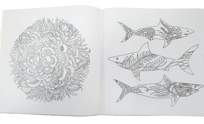 Caiet de colorat antistress Lost Ocean [2]