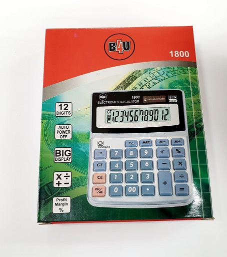 Calculator 12 digiti B4U 1800S [2]