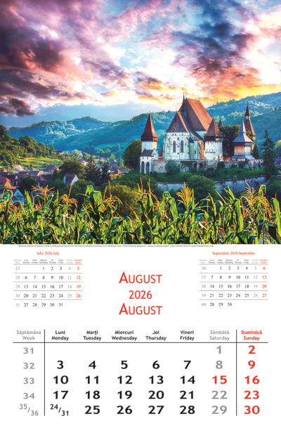 Calendar ROMANIA 2026 [2]