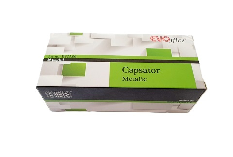 Capsator 24/6 Evo metalic 30 coli [2]
