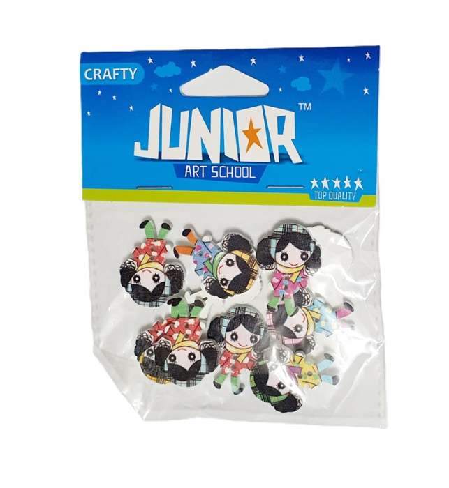 Carlige FETITE lemn 30 mm 10/set  J137213 [2]