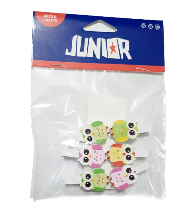 Carlige lemn 6 bufnite/set   J137222 [2]