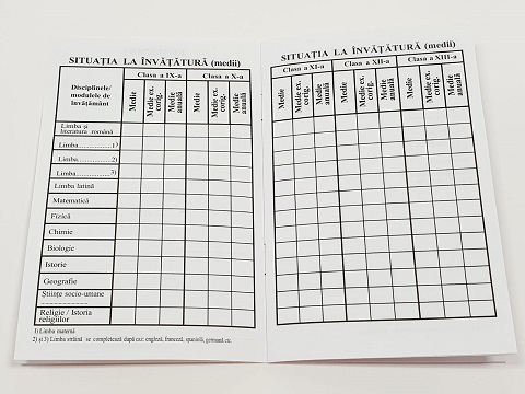 Carnet elev clasele IX-XII-a [3]