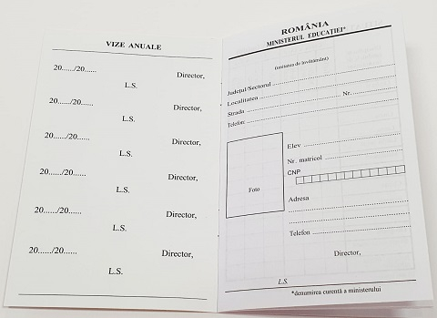 Carnet elev clasele IX-XII-a [2]