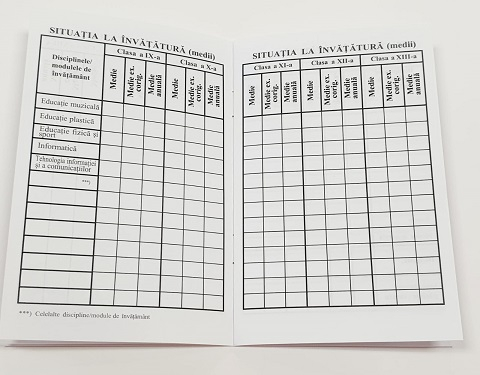 Carnet elev clasele IX-XII-a [4]