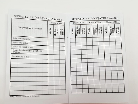Carnet elev clasele V-VIII [4]