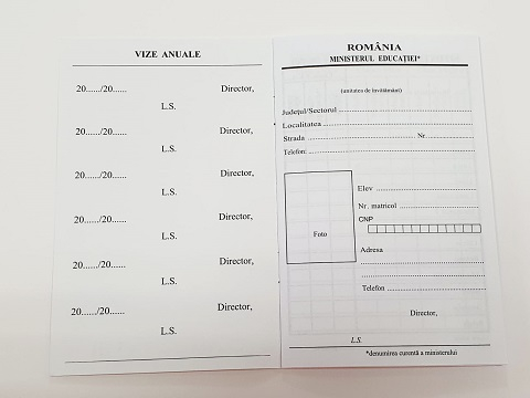 Carnet elev clasele V-VIII [2]