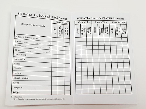 Carnet elev clasele V-VIII [3]