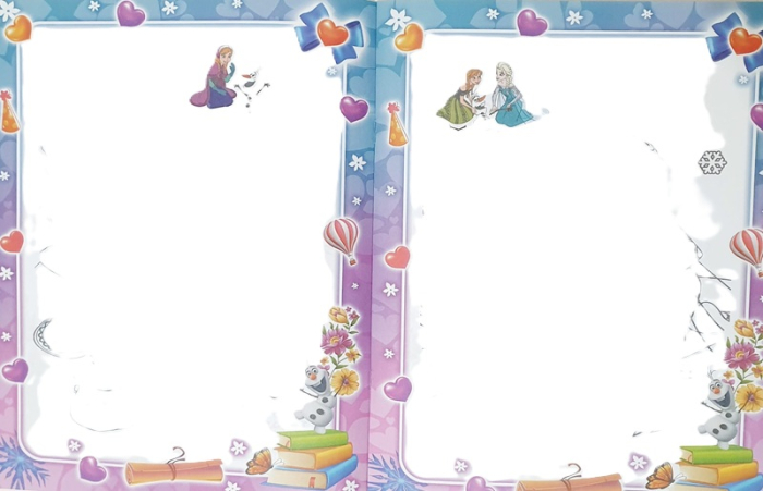 Caiet  de colorat A4 Frozen [2]
