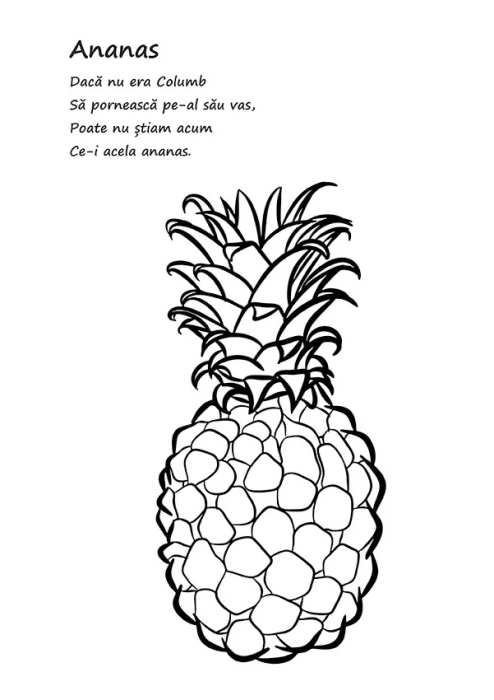 Carte de colorat Haideti sa coloram - Fructe si Legume 64 pagini [2]