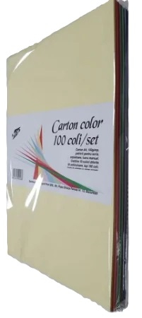Carton A4 Mixt 100 coli/top,10 culori, 160 g/mp TP [2]