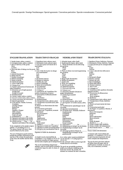 CMR 3 exemplare M2 - Scrisoare de transport international [2]