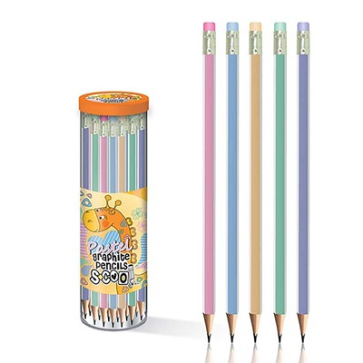 Creion cu guma HB Culori pastelate SC146 [2]