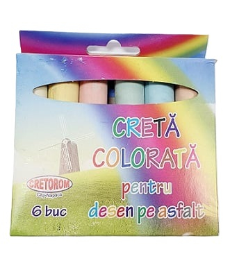Creta asfalt 6/set colorata [2]