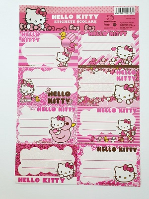 Etichete scolare Hello Kity [2]