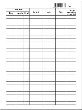 Fisa magazie carton velin A5 140g/mp [2]