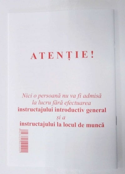 Fisa PSI - instructaj situatii de urgenta [2]