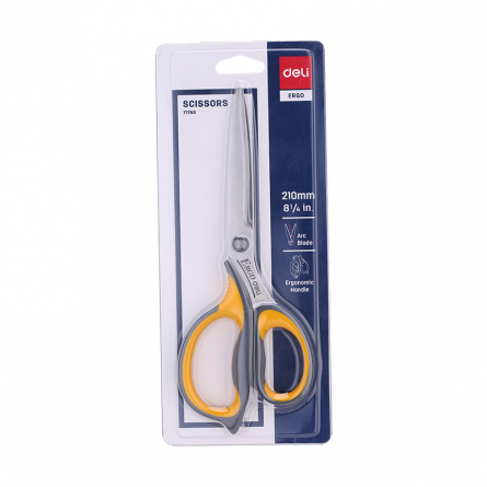 Foarfeca 21 cm birou cu grip Deli 77760 [2]