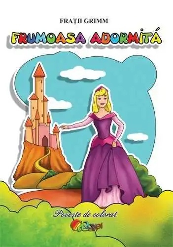 Frumoasa adormita - Carte de colorat + poveste [1]