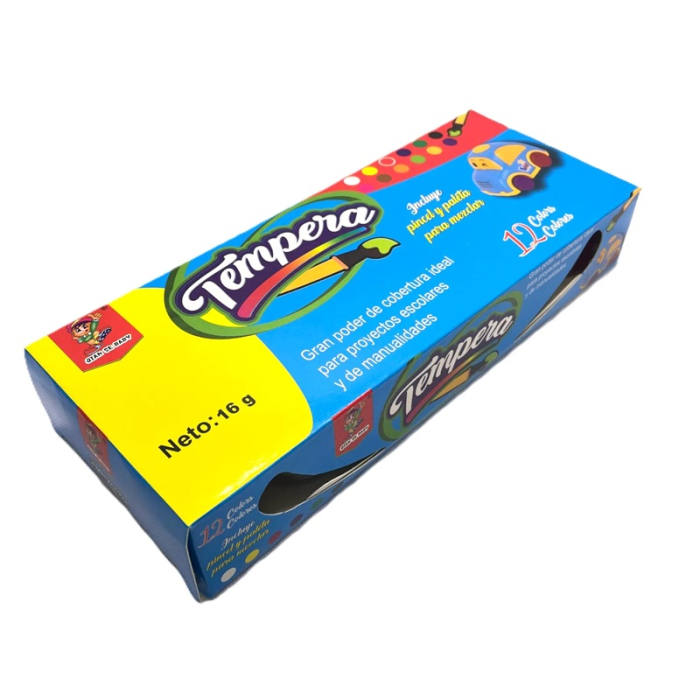 Tempera 12 culori x 16 ml C16-3 [2]