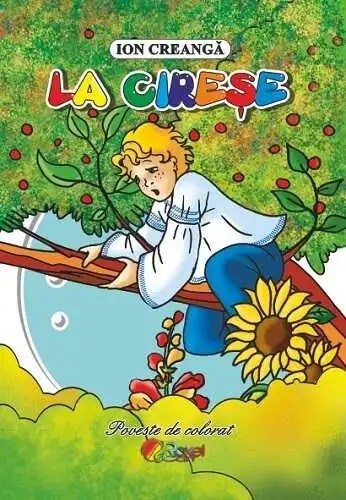 La cirese - Carte de colorat + poveste [1]