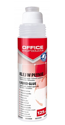 Lipici lichid 125ml, aplicator cu cauciuc, Office Products [2]