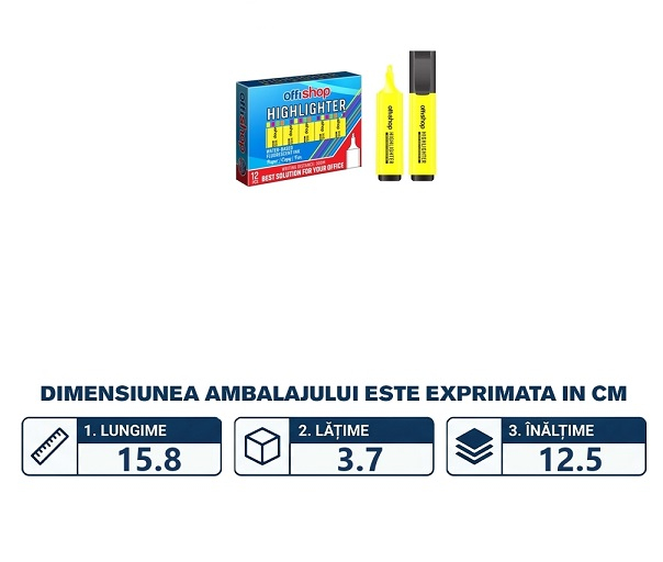 Marker evidentiator fluorescent 1-5mm Offishop [2]