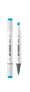 Marker permanent 2 capete 6mmx3mm [1]