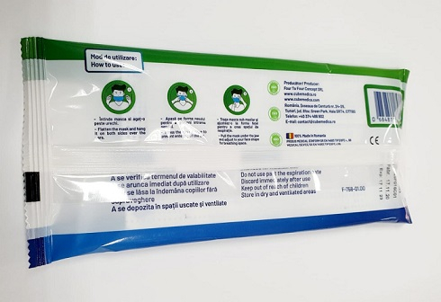 Masca de protectie de unica folosinta 3 straturi 5/set [2]