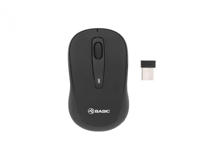 Mouse wireless Tellur Basic, mini, negru [1]