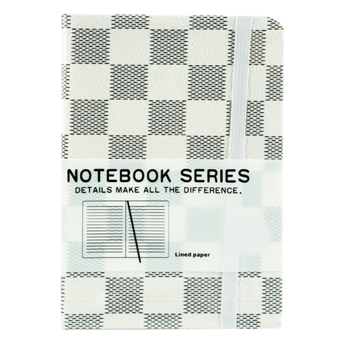 Notes A5 PU, cu elastic, 80 file, Carouri [4]