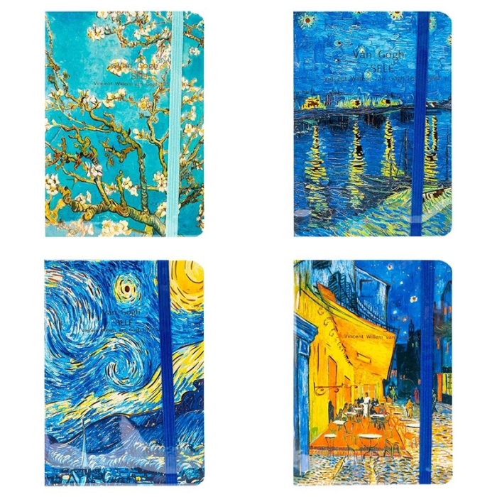 Notes A7 cu elastic, 80 file, Picturi 5701-22 [1]