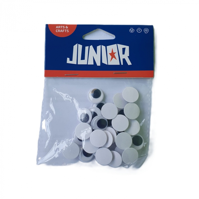 Ochisori mobili Junior color negri 12 mm 30 buc/set [1]