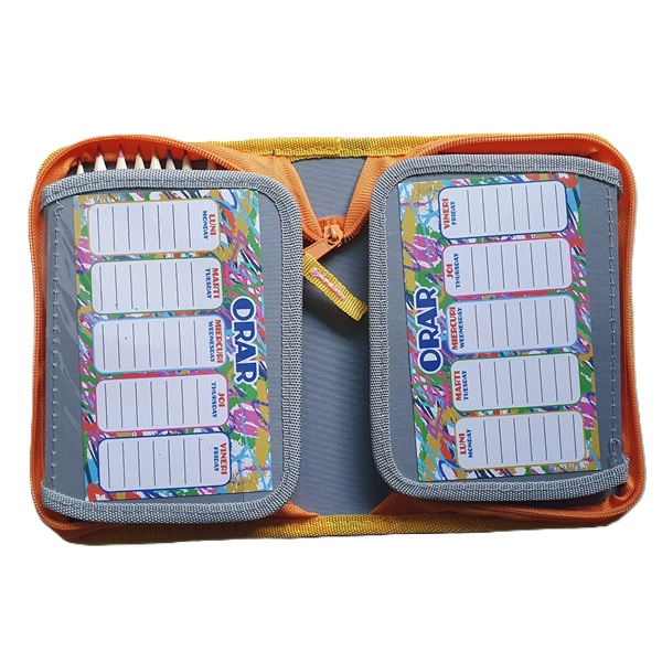 Penar echipat Schoolfriendly 1 fermoar 2 extensii 31piese Model Fluturi [2]