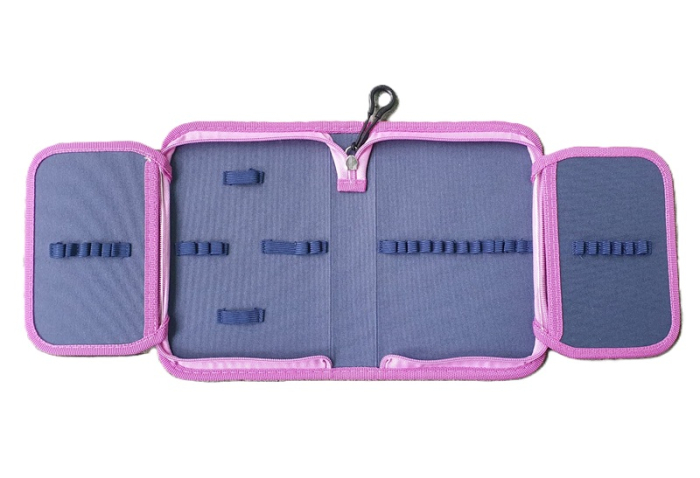 PENAR NEECHIPAT HERLITZ 1 FERMOAR + 2 CLAPE, FERMOAR ABSTRACT PINK  9496820 [2]