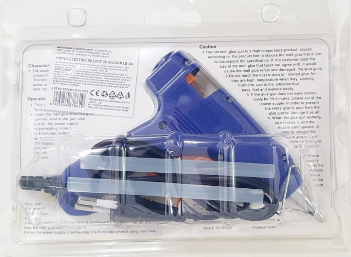 Pistol electric de lipit cu silicon 20W LB-A6 CH [7]