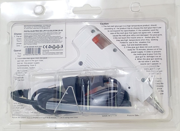 Pistol electric de lipit cu silicon 20W LB-A6 CH [6]