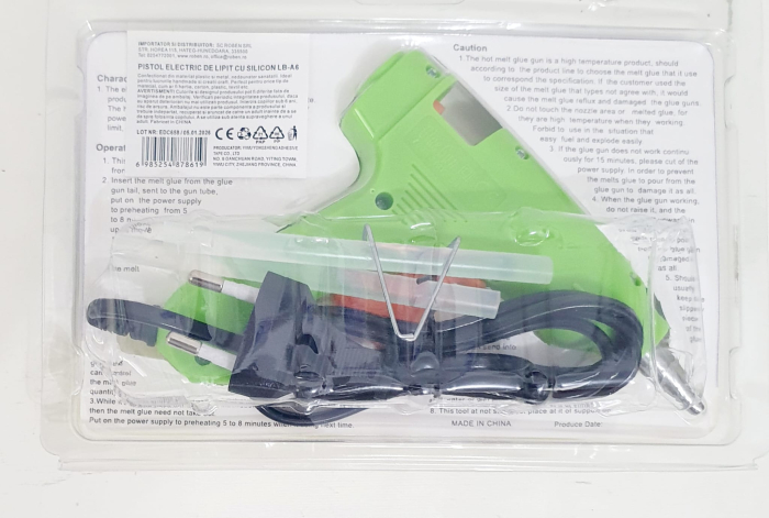 Pistol electric de lipit cu silicon 20W LB-A6 CH [5]