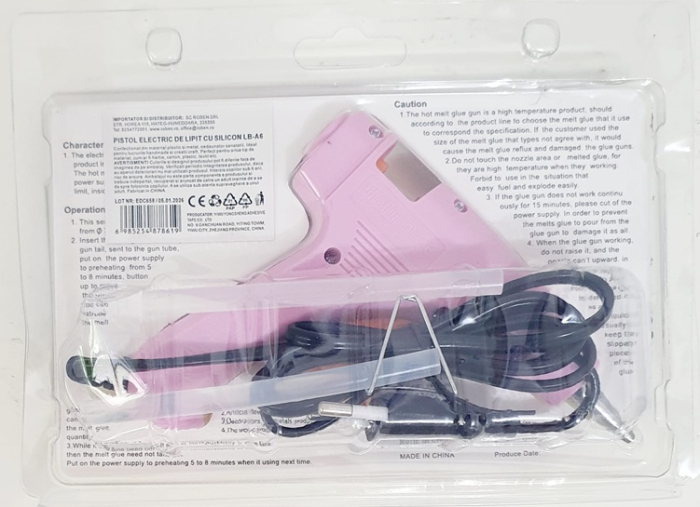 Pistol electric de lipit cu silicon 20W LB-A6 CH [8]