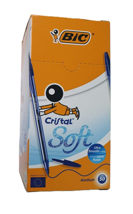 Pix Bic Cristal Soft albastru [3]