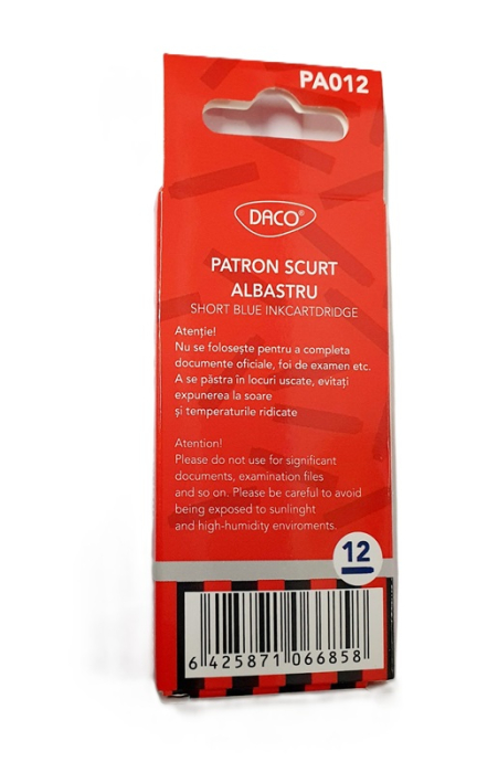 Rezerve cerneala termosensibila 12/set DACO albastre [2]